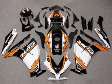 Meilleurs Carénages Moto Honda CBR1000RR 2012-2016 - Blanc Orange Noir Brillant
