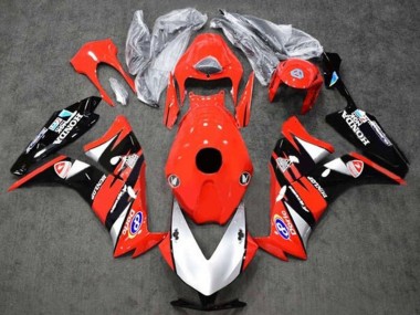 Meilleurs Carénages Moto Honda CBR1000RR 2012-2016 - Rouge Argent Noir Brillant
