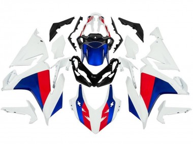 Meilleurs Carénages Moto Honda CBR500R 2019-2021 - Blanc Rouge Bleu