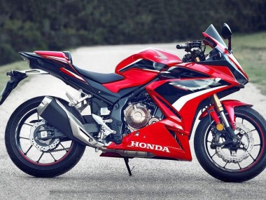 Meilleurs Carénages Moto Honda CBR500R 2019-2021 - Rouge Blanc Noir Brillant OEM Style