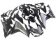 Carénages Moto Honda CBR500R 2019-2021 - Argent Noir Mat