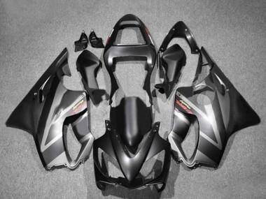 Meilleurs Carénages Moto Honda CBR600 F4i 2001-2003 - Noir Mat Gris