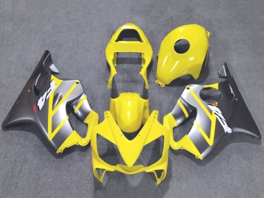 Meilleurs Carénages Moto Honda CBR600 F4i 2001-2003 - Jaune Argent