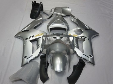 Meilleurs Carénage Moto Kawasaki ZX6R 2003-2004 - Argent