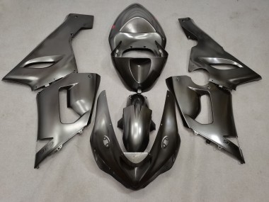 Meilleurs Carénages Moto Kawasaki ZX6R 2005-2006 - Argent Liquide