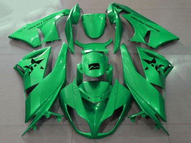 Meilleurs Carénages Moto Kawasaki ZX6R 2007-2008 - Vert Métallisé