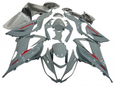 Meilleurs Carénage Moto Kawasaki ZX6R 2013-2018 - Nardo Gris Rouge