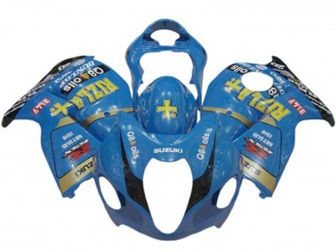 Meilleurs Carénages Moto Suzuki GSXR1000 1996-2007 - Bleu Or Noir Rizla