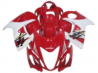 Meilleurs Carénages Moto Suzuki GSXR 1300 Hayabusa 2008-2020 - Rouge Blanc Noir Or
