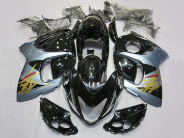 Meilleurs Carénages Moto Suzuki GSXR 1300 Hayabusa 2008-2020 - Noir Brillant Bleu Clair Or