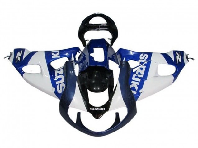 Carénages Moto Suzuki TL1000R 1998-2003 - Blanc Bleu Noir