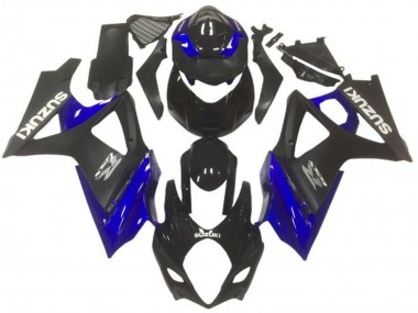 Meilleurs Carénages Moto Suzuki GSXR 1000 2005-2006 - Noir Bleu