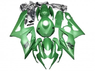 Meilleurs Carénages Moto Suzuki GSXR 1000 2005-2006 - Vert Mat