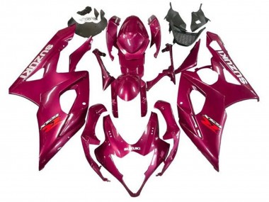 Meilleurs Carénages Moto Suzuki GSXR 1000 2005-2006 - Rouge Magenta