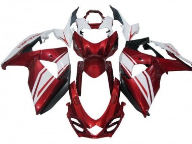 Meilleurs Carénages Moto Suzuki GSXR 1000 2009-2016 - Blanc Rouge