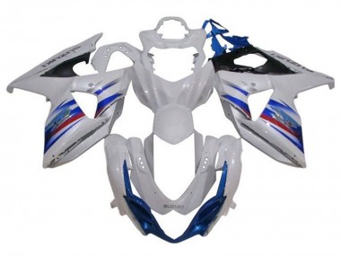 Meilleurs Carénage Moto Suzuki GSXR 1000 2009-2016 - Blanc Bleu Rouge Noir