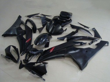 Meilleurs Carénages Moto Yamaha YZF R6 2008-2016 - Noir Brillant Noir Mat