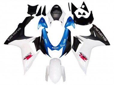 Meilleurs Carénages Moto Suzuki GSXR 600 / GSXR 750 2011-2024 - Blanc Bleu Noir Rose