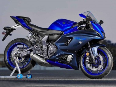 Meilleurs Carénages Moto Yamaha YZF R7 2021-2024 - Bleu Bleu Mat