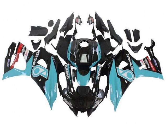 Carénages Moto Yamaha YZF R7 2021-2024 - Noir Bleu Petronas
