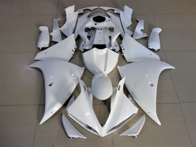 Carénages Moto Yamaha YZF 1000 R1 2009-2011 - Blanc