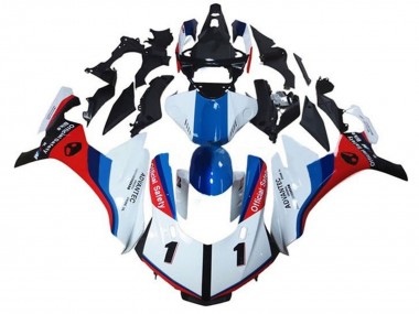 Meilleurs Carénages Moto Yamaha YZF 1000 R1 2015-2019 - Blanc Bleu Rouge Noir Official Safety