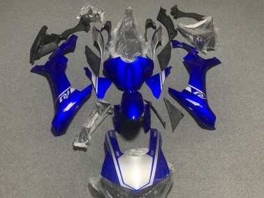 Meilleurs Carénages Moto Yamaha YZF 1000 R1 2015-2019 - Bleu Argent