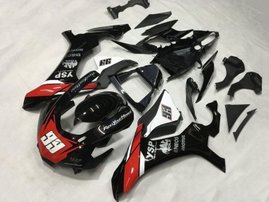 Meilleurs Carénages Moto Yamaha YZF 1000 R1 2015-2019 - Noir Brillant Blanc Rouge ENEOS Motul YSP 99