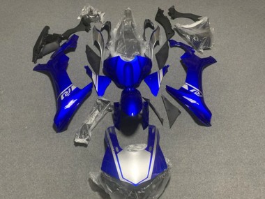 Meilleurs Carénages Moto Yamaha YZF 1000 R1 2020-2025 - Bleu Argent
