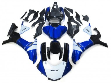 Meilleurs Kits Carénage Moto Yamaha YZF 1000 R1 2020-2025 - Blanc Bleu Noir Brillant
