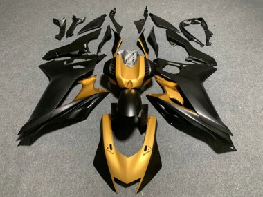 Meilleurs Carénages Moto Yamaha YZF 1000 R1 2020-2025 - Or Noir Mat