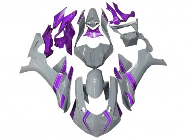 Meilleurs Carénages Moto Yamaha YZF 1000 R1 2020-2025 - Nardo Gris Violet