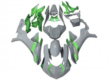 Meilleurs Carénages Moto Yamaha YZF 1000 R1 2020-2025 - Nardo Gris Vert