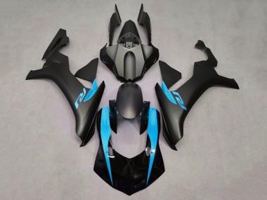 Meilleurs Carénages Moto Yamaha YZF 1000 R1 2020-2025 - Noir Brillant Noir Mat Bleu Clair