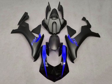 Meilleurs Carénages Moto Yamaha YZF 1000 R1 2020-2025 - Noir Mat Bleu