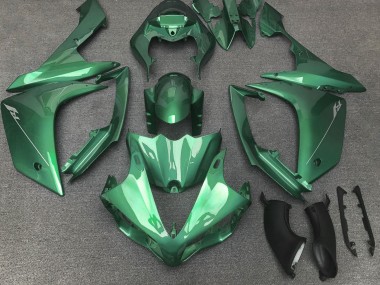 Meilleurs Carénages Moto Yamaha YZF 1000 R1 2007-2008 - Vert