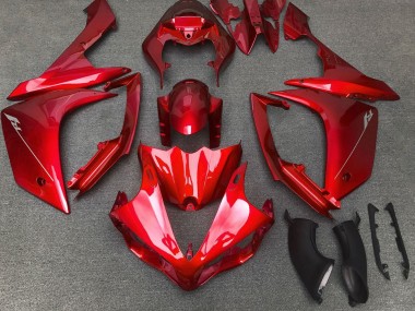 Meilleurs Carénages Moto Yamaha YZF 1000 R1 2007-2008 - Rouge