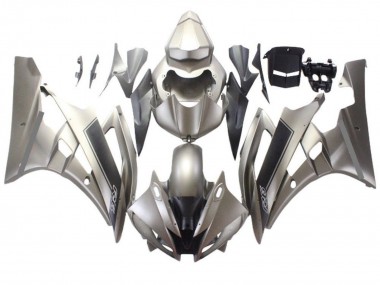 Meilleurs Carénages Moto Yamaha YZF R6 2006-2007 - Argent Gris