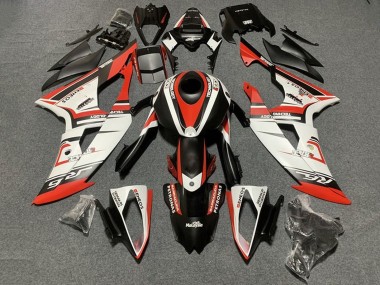 Meilleurs Carénages Moto Yamaha YZF R6 2008-2016 - Blanc Rouge Noir Mat