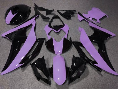 Meilleurs Carénage Moto Yamaha YZF R6 2008-2016 - Violet Noir Brillant