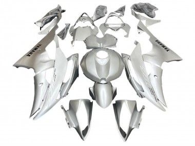Meilleurs Carénages Moto Yamaha YZF R6 2008-2016 - Argent Blanc