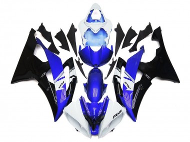 Meilleurs Carénages Moto Yamaha YZF R6 2008-2016 - Blanc Bleu Noir