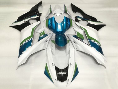 Meilleurs Carénages Moto Yamaha YZF R6 2017-2023 - Blanc Bleu Vert Noir