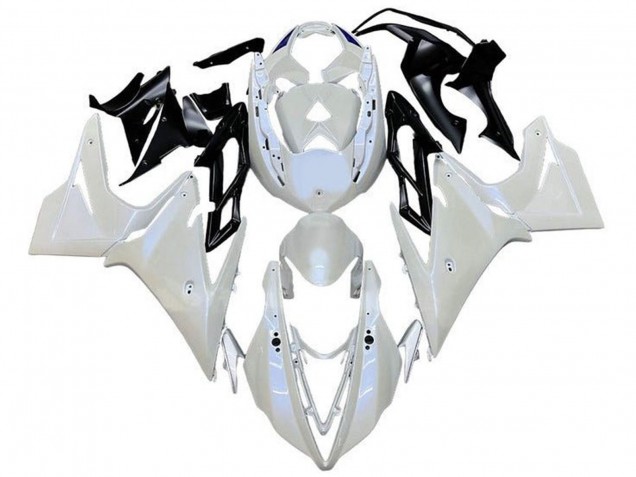 Carénages Moto Triumph Daytona 675 Triple 2013-2016 - Blanc Perle