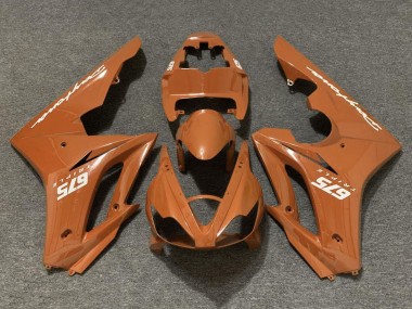 Meilleurs Carénages Moto Triumph Daytona 675 Triple 2006-2008 - Orange