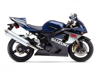 Meilleurs Carénages Moto Suzuki GSXR 600 / GSXR 750 2004-2005 - Bleu Foncé
