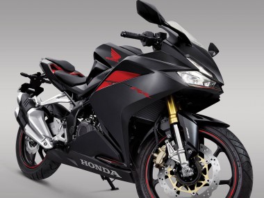 Meilleurs Carénages Moto Honda CBR250RR 2017-2022 - Noir Mat Rouge