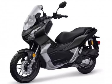 Meilleurs Carénages Moto Honda ADV150 2018-2021 - Argent Noir Mat