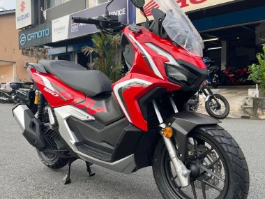 Meilleurs Carénages Moto Honda ADV160 2022-2024 - Rouge Blanc Noir