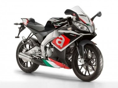 Meilleurs Carénages Moto Aprilia RS4 50 125 2012-2018 - Blanc Rouge Vert Noir Mat
